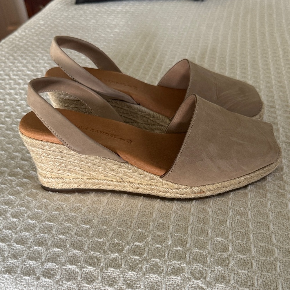 Spanish Sandal Co. Tan Espadrilles for Women Sz. 7.5 (Europe 40) Super Comfy! - Picture 3 of 9